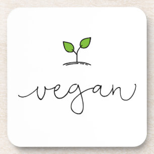 Vegan Untersetzer