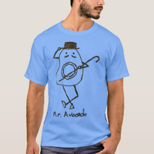 Vegan Vegetarian Mr. Avocado T-Shirt