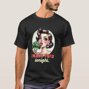 Vegan Vegetarisch Brokkoli Pflanzenbasiert Ich Wil T-Shirt