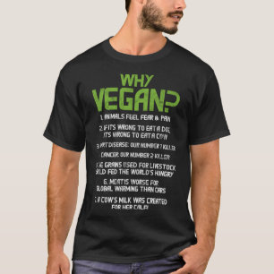 Vegan Vegetarische Anti Fleisch Eater Veganismus V T-Shirt