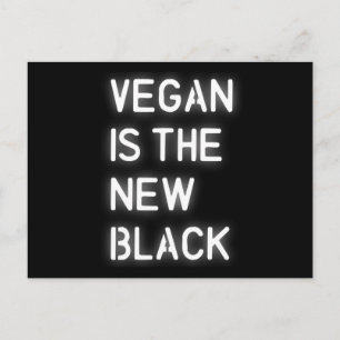 Vegan Vegetarischer Veganismus Veggie Lebensmittel Postkarte