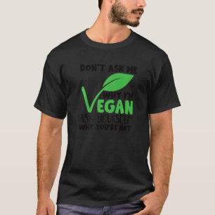 Vegan Zitat Lustig Premium T-Shirt