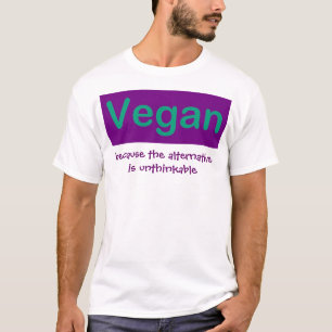 Vegane 2 versahen Shirt mit Seiten.