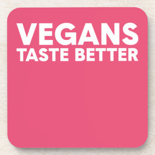 Vegane Anziehungskraft Getränkeuntersetzer