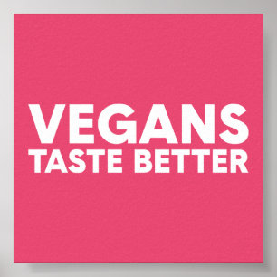 Vegane Anziehungskraft Poster