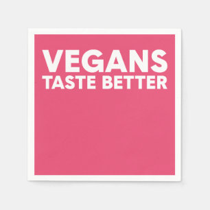 Vegane Anziehungskraft Serviette