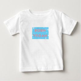Vegane Baby-Abnutzung! Scherzt T - Shirt mit