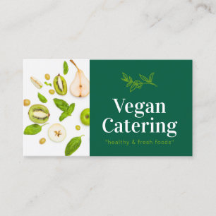 Vegane Bäckerei für gesunde Ernährung Visitenkarte