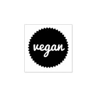 Vegane Briefmarke für Lebensmittelhersteller