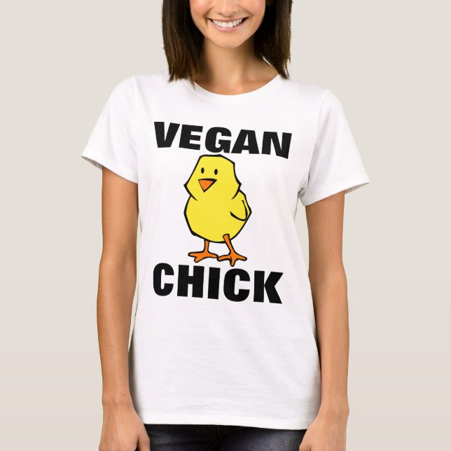 VEGANE CHICK-T - Shirt und Tankdecken (Vorderseite)