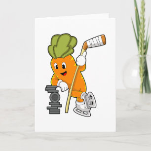 Vegane Eishockey Eishockeyschläger Karte