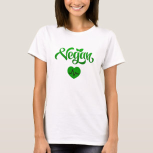 Vegane Ernährung Herzgesund Umweltfreundliches T-S T-Shirt