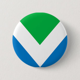 Vegane Flagge Button