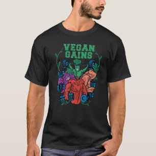 Vegane Gewinne Vegane Fitness T-Shirt