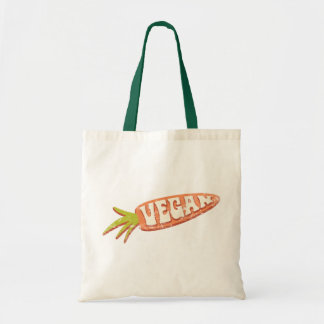 Vegane Karotte Tragetasche