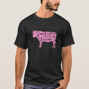 Vegane Kühe und tierische Grausamkeit essen Veggie T-Shirt