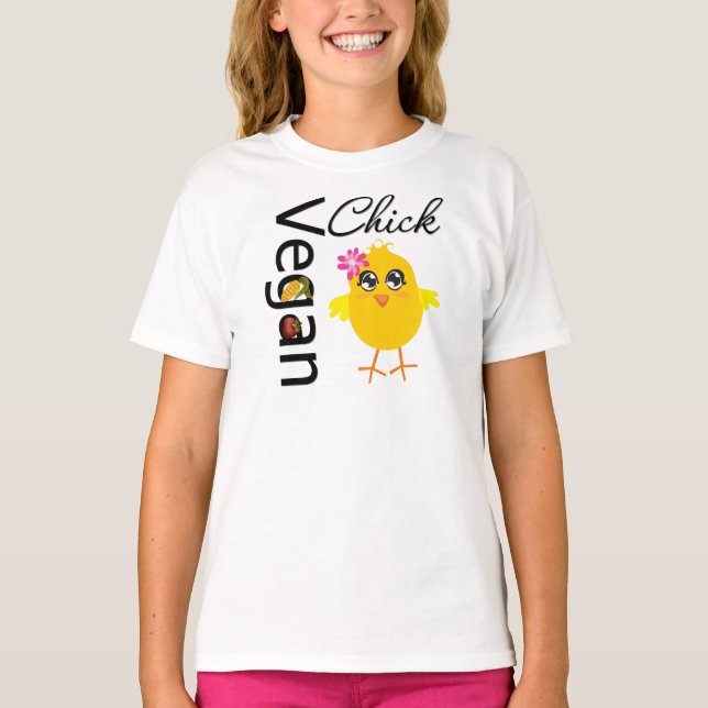 Vegane Küken T-Shirt (Vorderseite)
