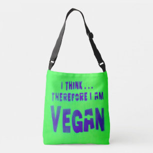Vegane Liebe Tiere essen Pflanze Tragetaschen Mit Langen Trägern