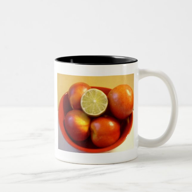 Vegane Liebe Zweifarbige Tasse (Rechts)