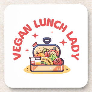 VEGANE MITTAGSDAME GETRÄNKEUNTERSETZER