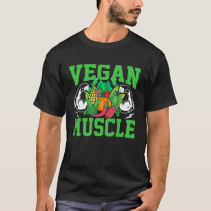 Vegane Muskeln T-Shirt