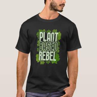 Vegane Pflanze auf vegetarische Ernährung Veggia V T-Shirt
