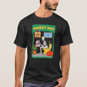 Vegane Rezepte für die Casket-Ernährung Skelly-Pla T-Shirt