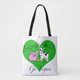 Vegane Tasche Nahrung der Freunde nicht