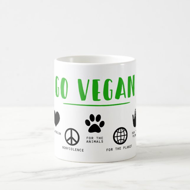 vegane Tasse (Mittel)