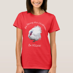 Vegane Türkei Weihnachten T-Shirt