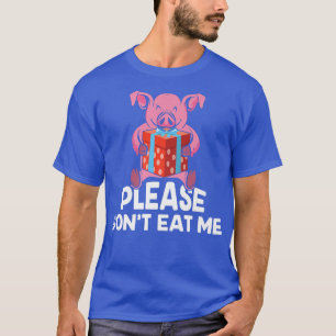 Vegane vegetarische Fan Veggie Animal Lover Pig Pr T-Shirt
