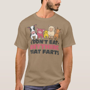 Vegane vegetarische Lebensmittel Vegans Freunde Ku T-Shirt
