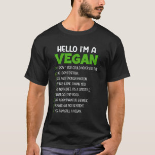 Vegane Vegetarische Sporthalle Mahlzeit Gesundheit T-Shirt
