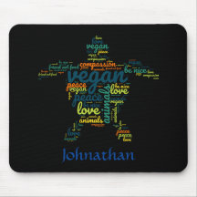 Vegane Wortwolke in Form einer Schildkröte