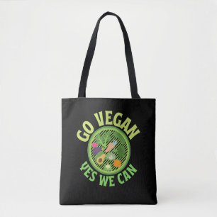 Veganen Ja, wir können Tasche