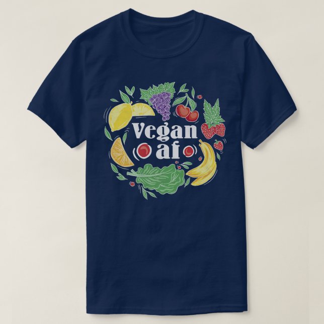 VEGANER AF T-Shirt (Design vorne)