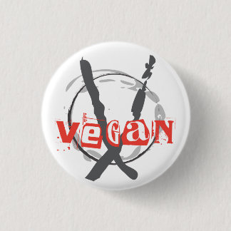 Veganer Anarchist Button