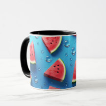 Veganer Cartoon Obst Niedlich Wassermelone