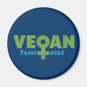 Veganer Feminist Magnet