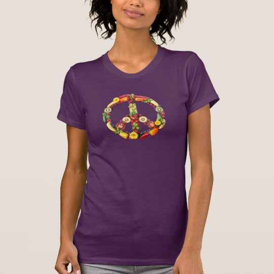Veganer Frieden T-Shirt