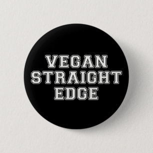 Veganer gerader Rand Button