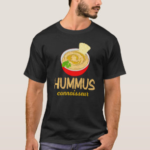 Veganer Kichererbsen-Pita-Hummus-Kenner T-Shirt