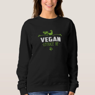 Veganer Kopfsalat ist Sweatshirt