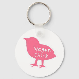Veganer Küken-Schlüsselanhänger Schlüsselanhänger