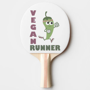 Veganer Läufer - Laufpfeffer Tischtennis Schläger