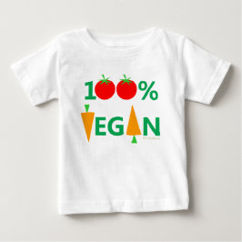 Veganer Niedlicher Cartoon Gemüse Humorvoll Baby T-shirt