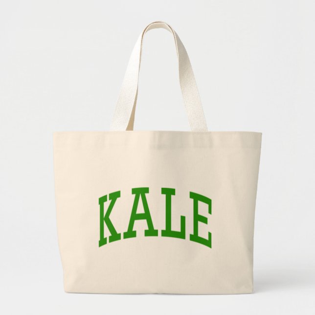 VEGANER %PIPE% VEGETARIER DES KOHL- JUMBO STOFFBEUTEL (Vorne)