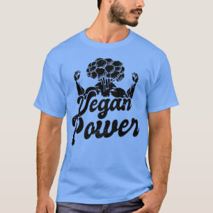 Veganer Power Design Vegetarian Workout T-Shirt