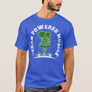Veganer Power Vegetarische Pflanze Broccoli Bodybu T-Shirt