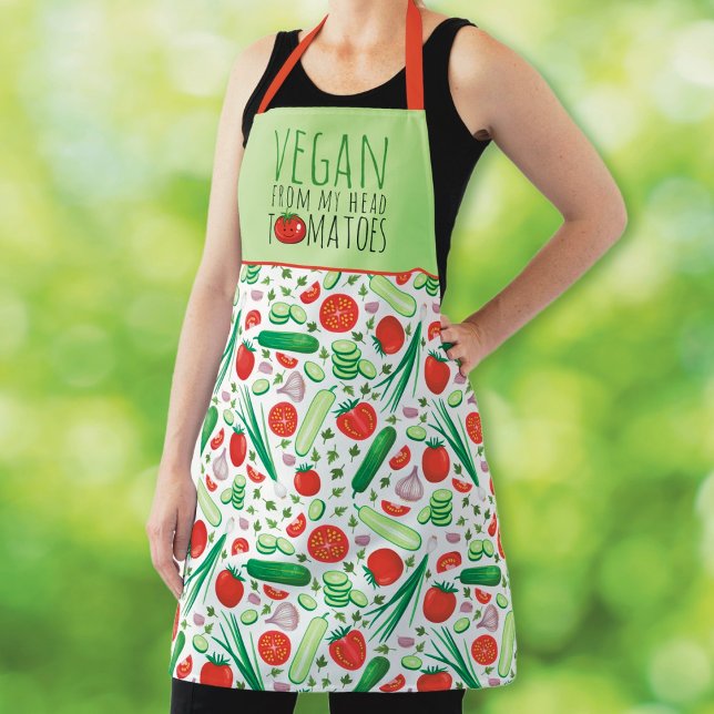 Veganer Pun-Schürze Schürze (Von Creator hochgeladen)
